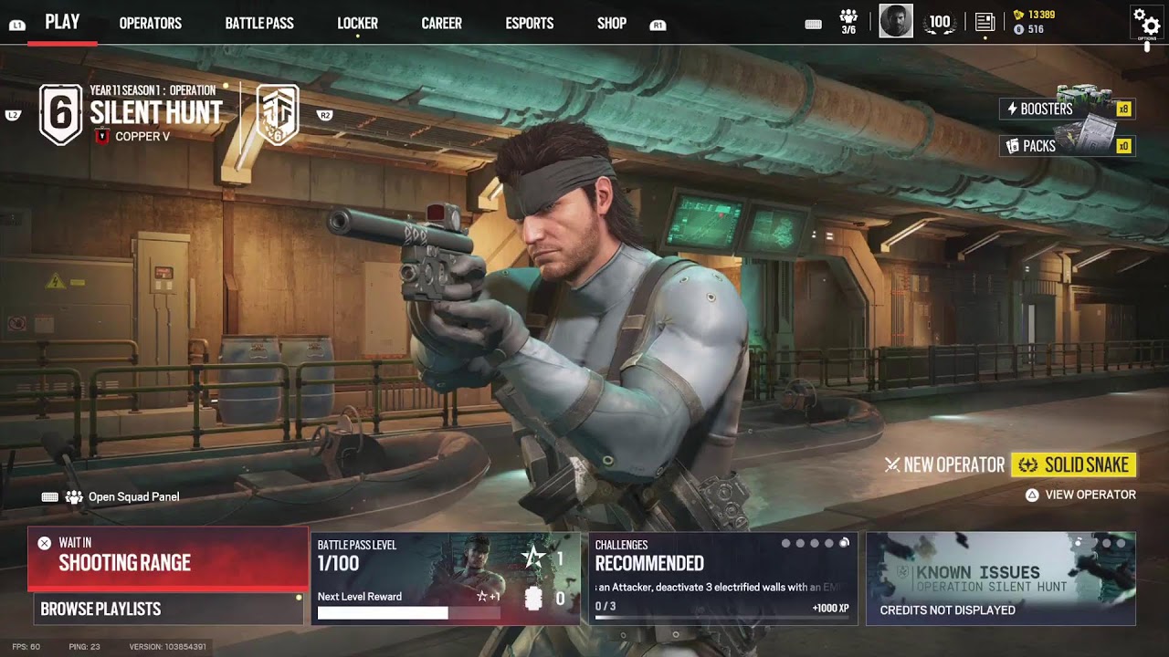 Rainbow Six Seige: new season