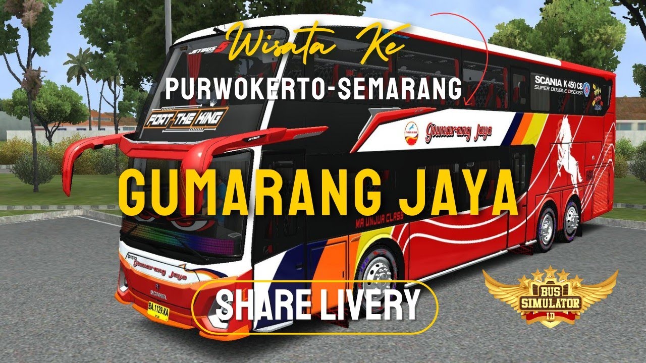 share livery gumarang jaya jetbus5 sdd scania kp,projects max
