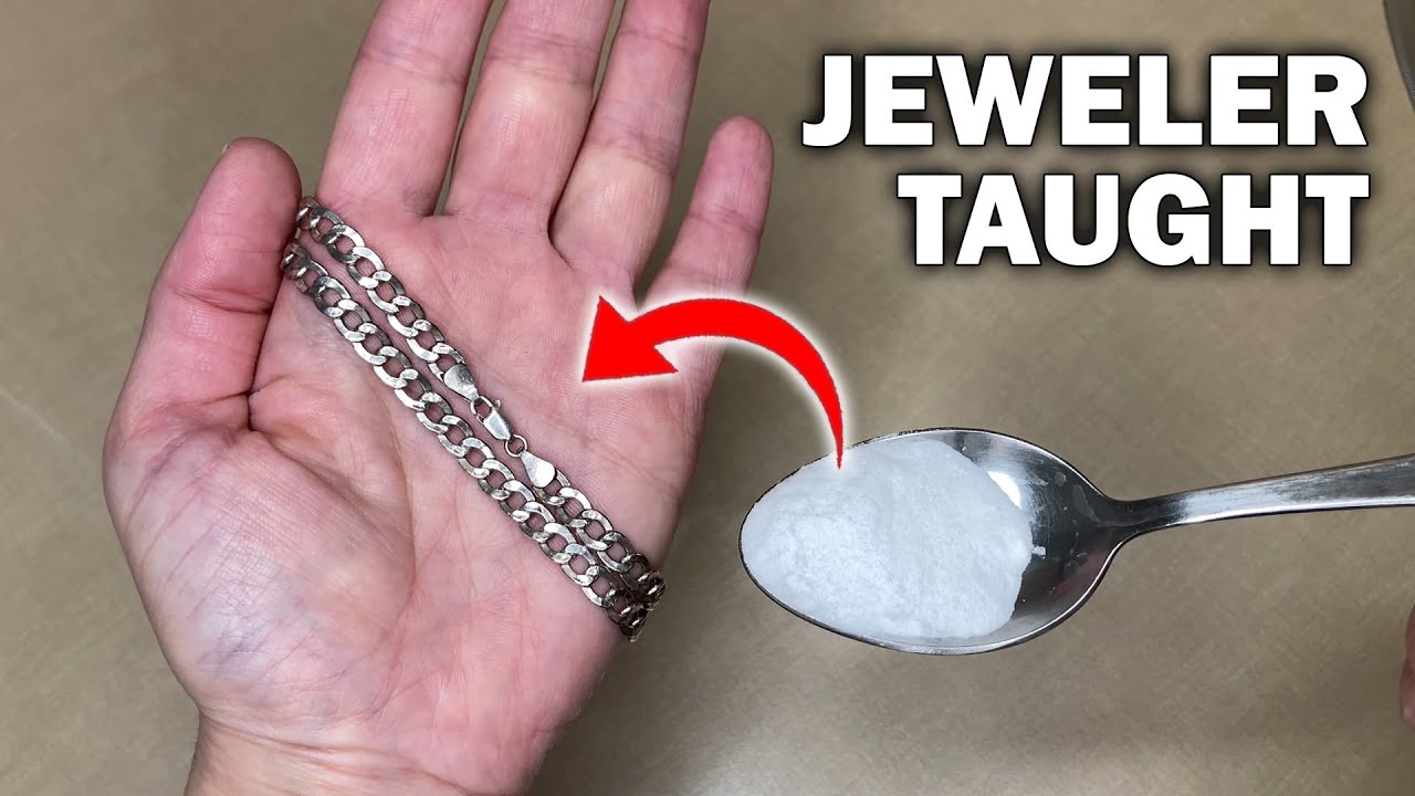 How to Clean Silver Jewelry - Clean Your Silver At Home in 1 Minute