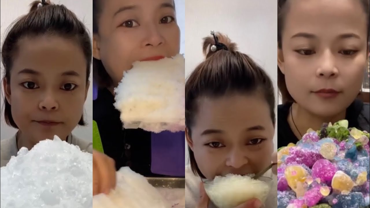 Her Solo - Jewel | Colorful | Ice Cubes | Crunchy | Soft | Hard Ice Eating Only Bites