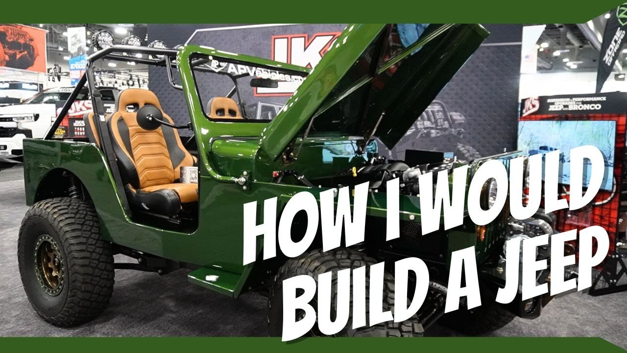 The General Jeep, Modernized Military Vehicle like No Other by Attitude Performance Vehicles @ SEMA