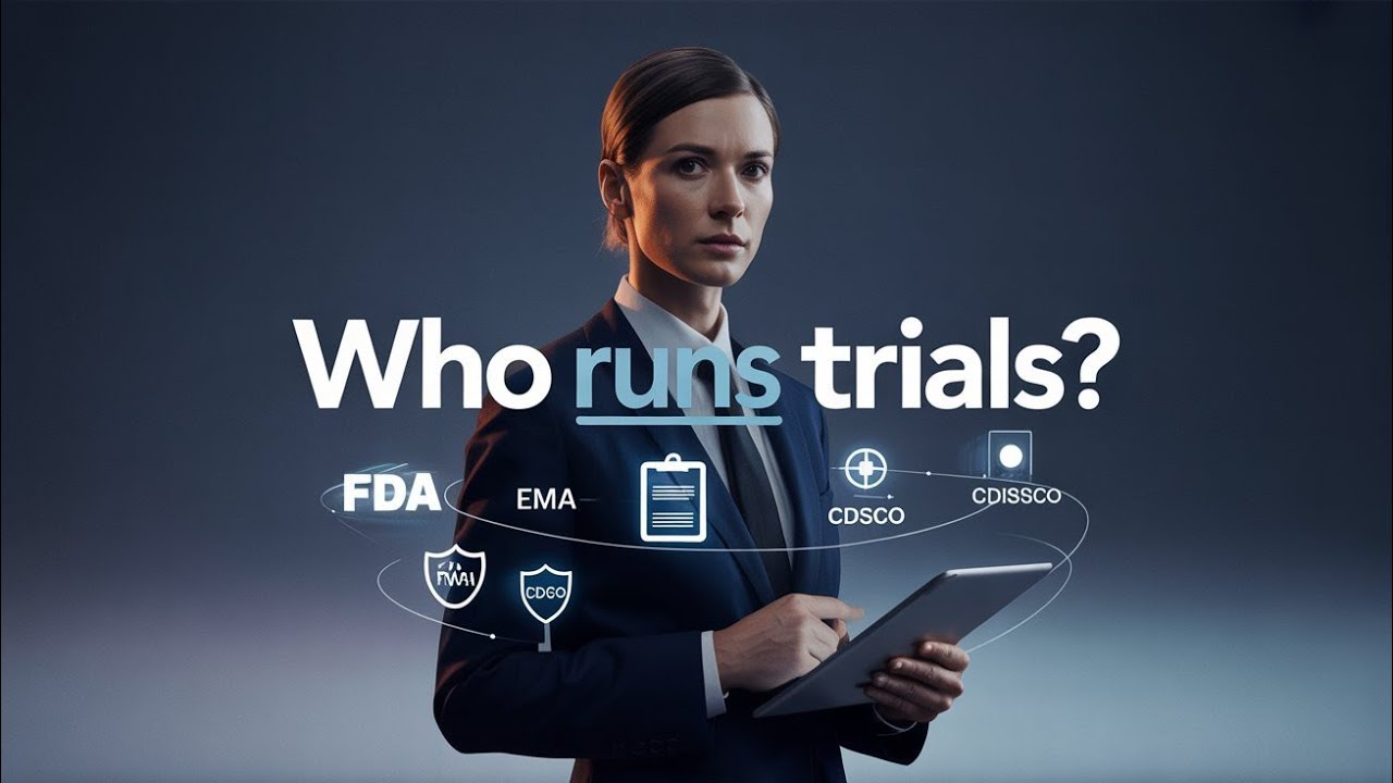 Who Runs Clinical Trials? Key Stakeholders Explained | Sponsor, CRO, Investigator & Ethics Committee