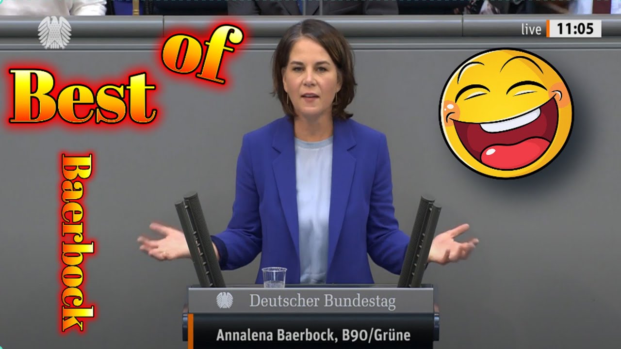 🤣 Best of Baerbock &ndash; Die lustigsten Baerbock Versprecher! 😂🎤