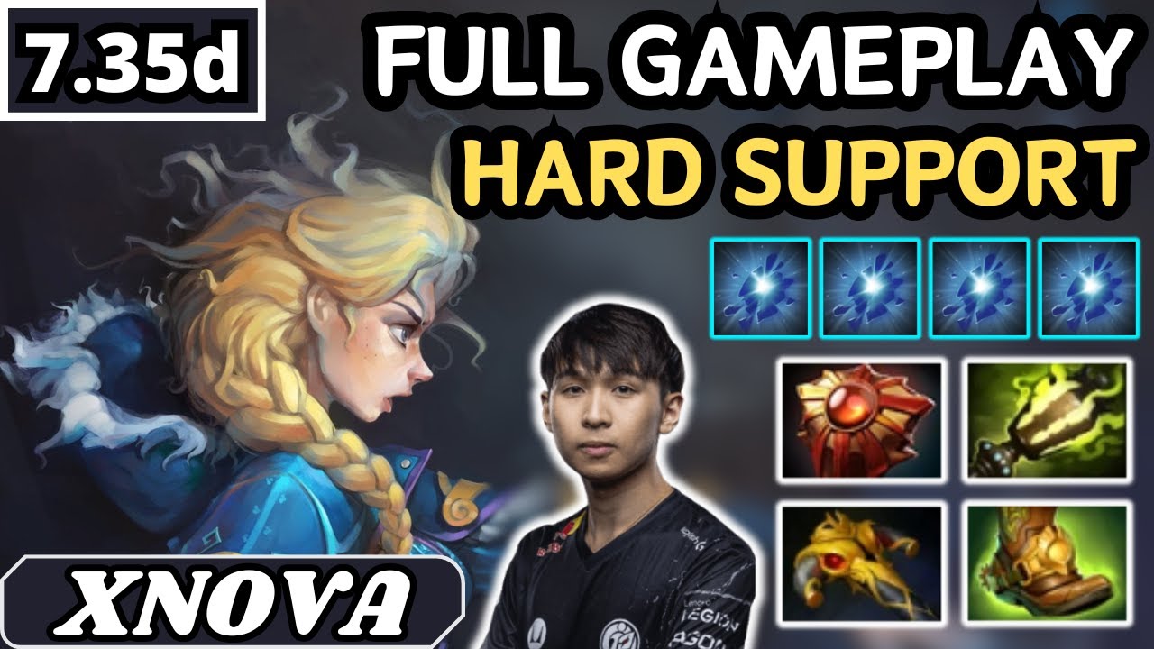 10700 AVG MMR - Xnova CRYSTAL MAIDEN Hard Support Gameplay 21 ASSISTS - Dota 2 Full Match Gameplay