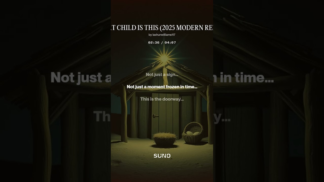 WHAT CHILD IS THIS 2025 MODERN REMIX