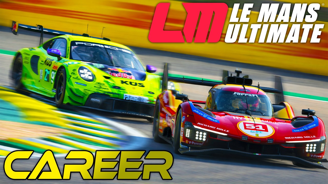 Режим карьеры Le Mans Ultimate скоро появится.