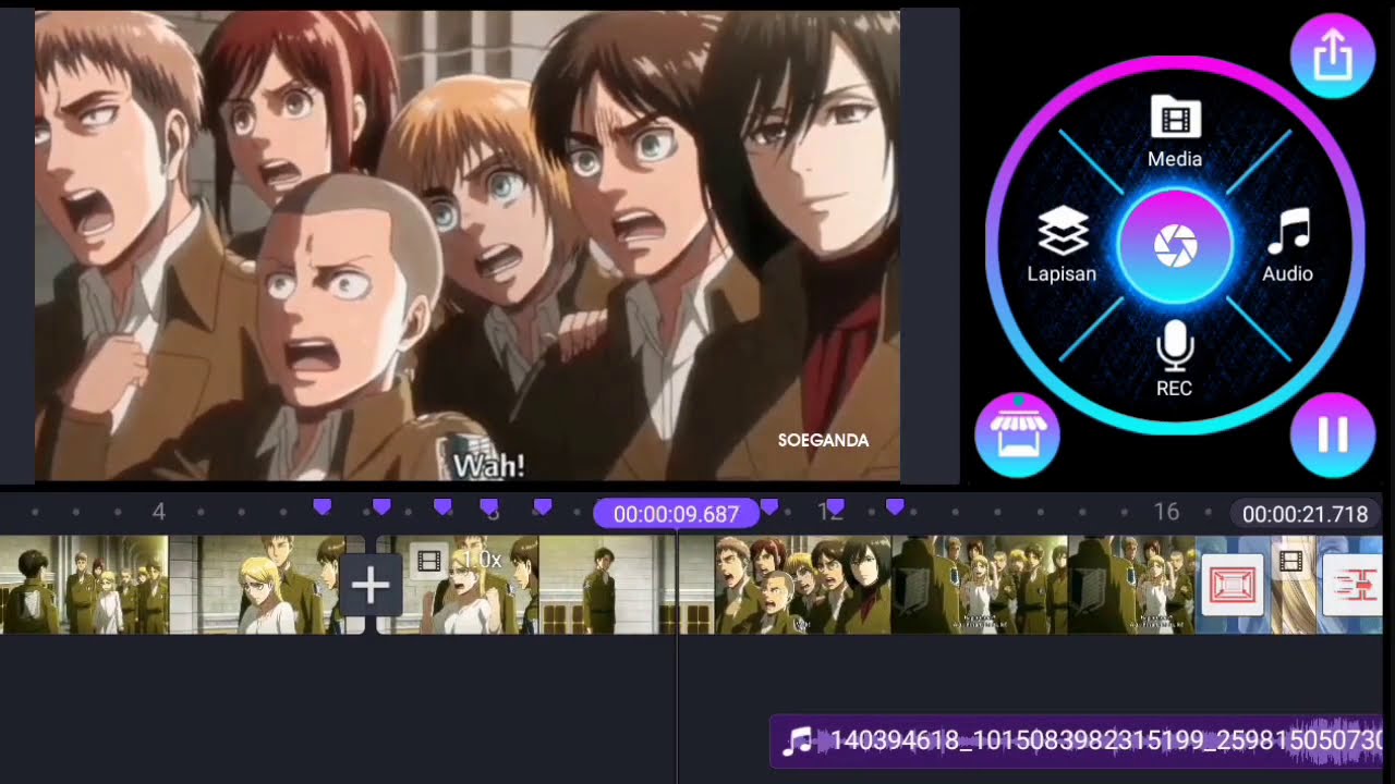 HISTORIA AMV EDIT DADDY STYLE KINEMASTER+TIME LINE