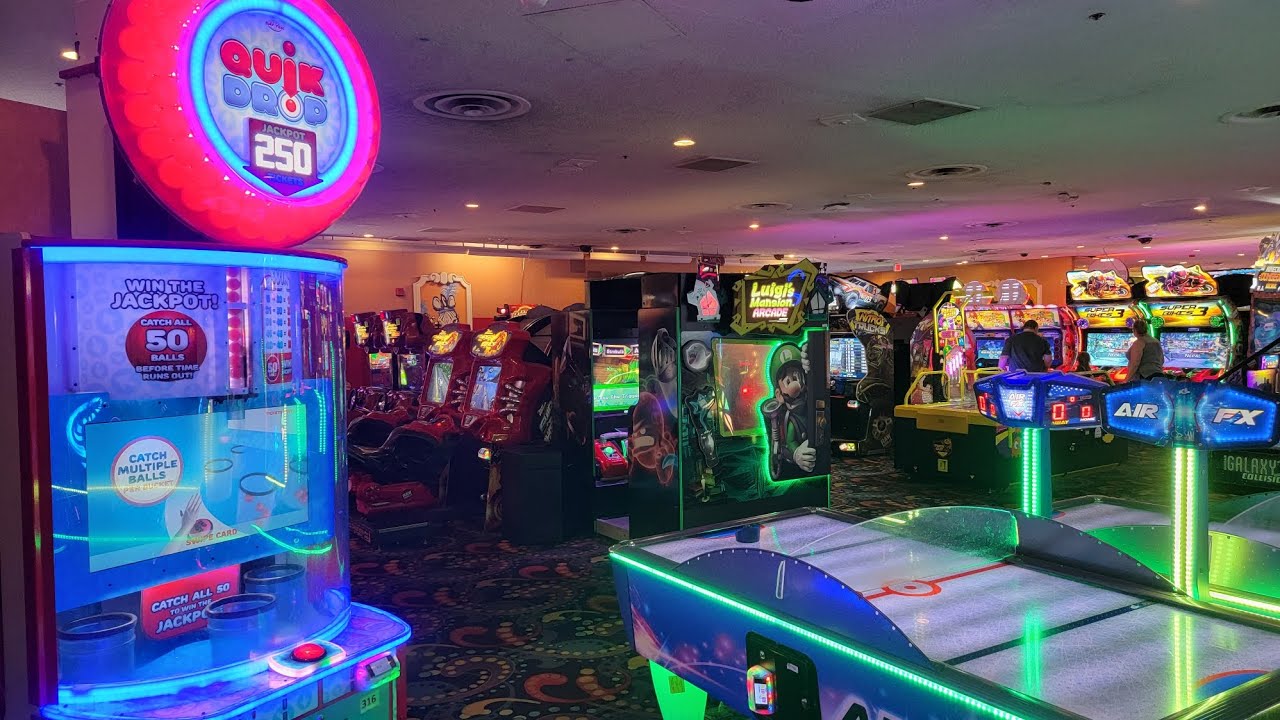 Arcade Tour Midway Arcade Circus Circus Las Vegas NV