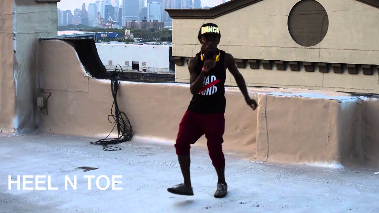 How to dance dancehall: HEEL N TOE - Blacka Di Danca
