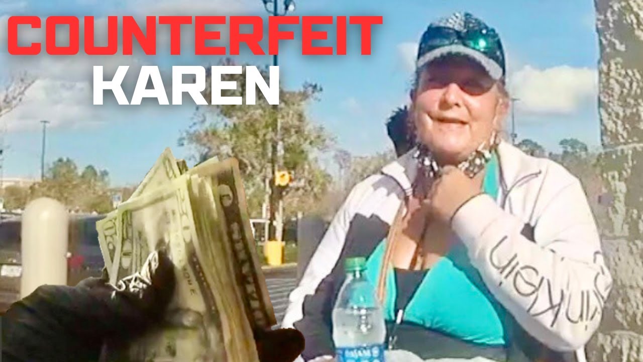 Grandma Caught Using FAKE Money and Blames her own Grandson