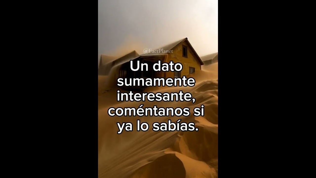 La ciudad que la arena se tragó en Namibia 😨🌵 