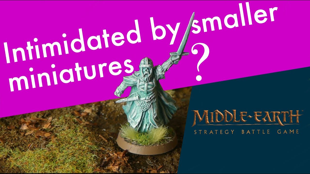 Painting Warriors of the Dead for Middle Earth SBG