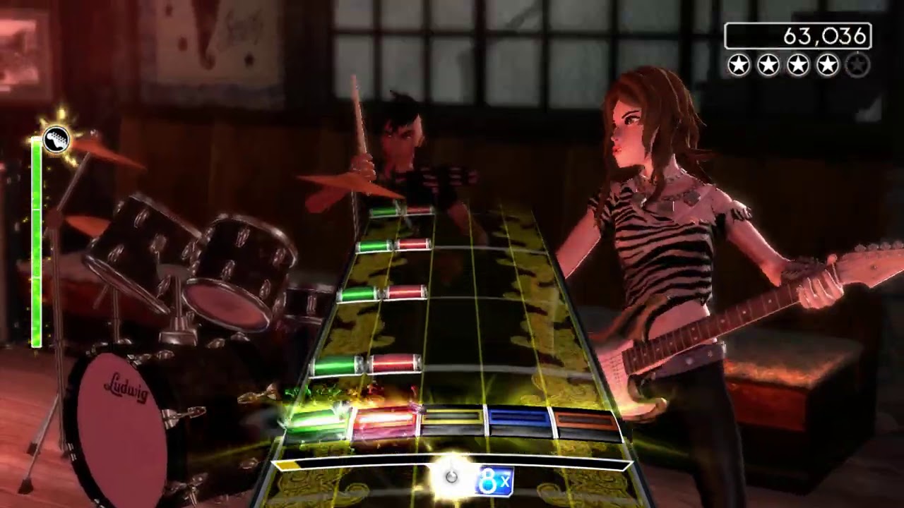 Rock Band 1 EU - "Monsoon " Expert Guitar 100% FC (164,828)