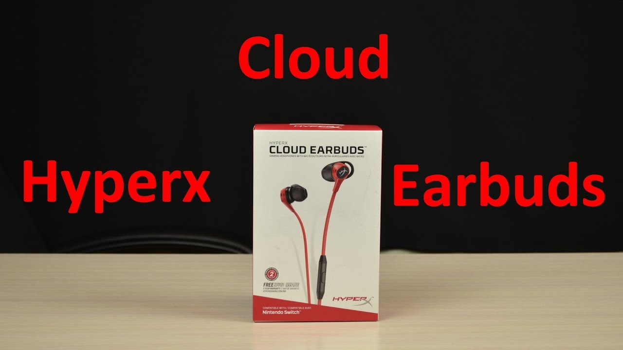 Обзор наушников Hyperx Cloud Earbuds. Самые музыкальные Hyperx