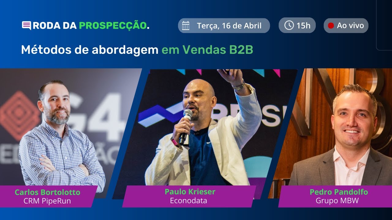 Tudo sobre m&eacute;todos de abordagem em Vendas B2B | PARTE 1