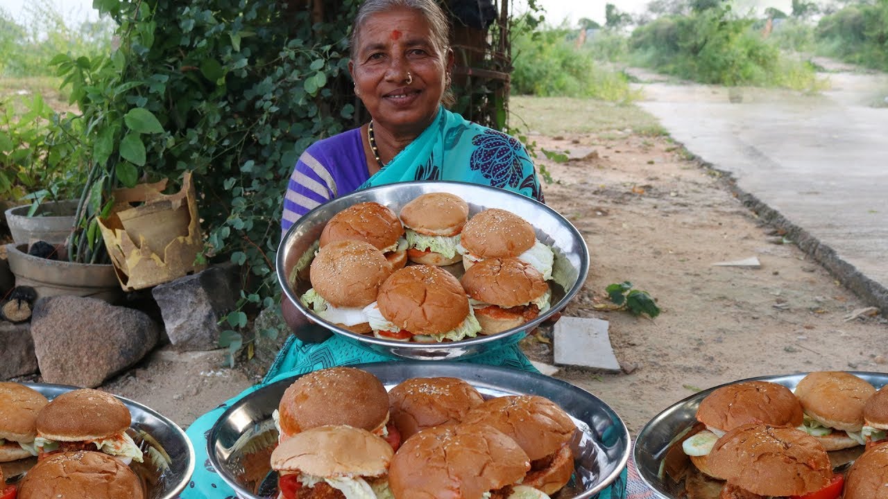 McDonald's Chicken Burger | Hamburger Recipe | Desi Kitchen
