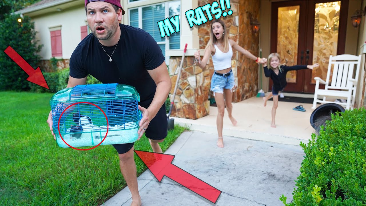 JESSE STEALS JAYLA'S PET RATS!!