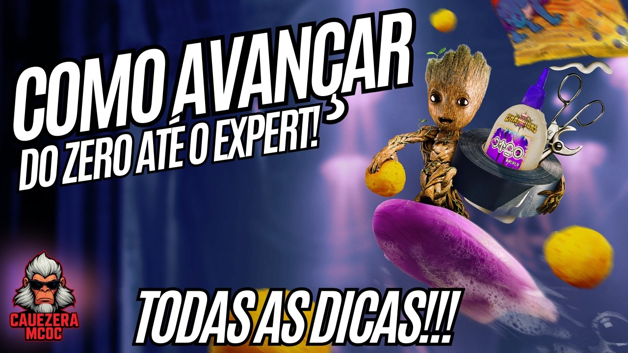 COMO AVANÇAR DO ZERO AO EXPERT! - TODAS AS DICAS #2 🤩🤩 | LIVE | Marvel Contest of Champions