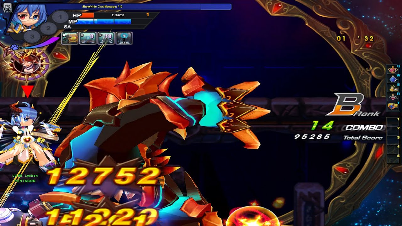 Wizard's Labyrinth Stage 15 (Mari) Grand Chase Classic