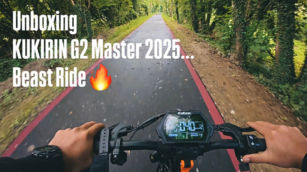 I bought the Beast KUKIRIN G2 Master 2025 Edition. || Unboxing and Crazy Ride 🛴💨Ride Safe
