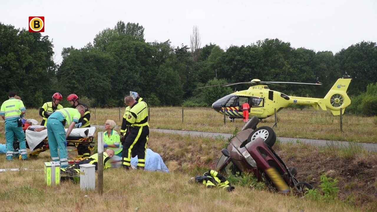 Auto slaat over de kop op A58 bij Tilburg: bestuurder had teveel gedronken