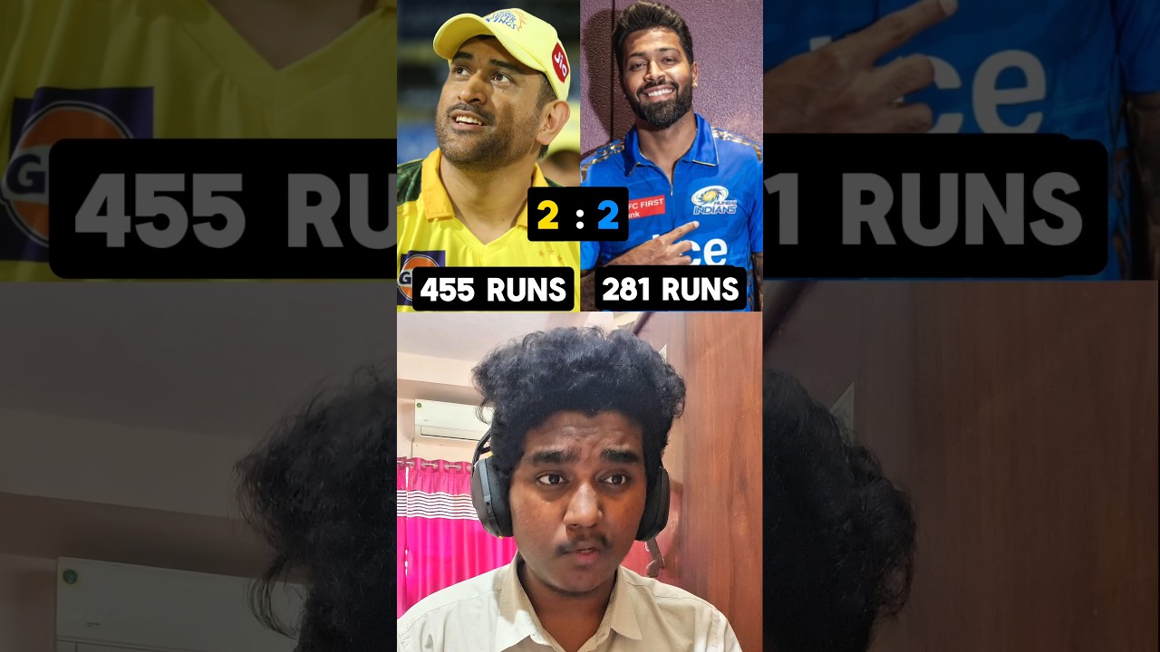 CSK 2018 VS MI 2020 IPL TEAM COMPARISON! #cricket #shorts #ipl #shortsfeed