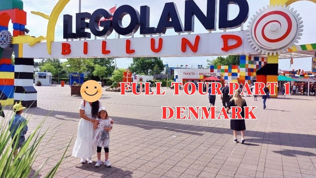 LEGOLAND BILLUND ATTRACTION Full Tour Part 1, Denmark 🇩🇰 | Matilda's Kids Show