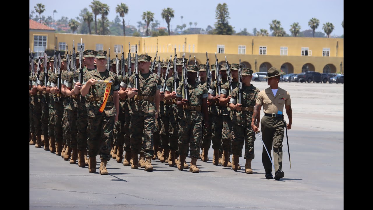 Marine Recruits Have Their Skills Tested - Initial Drill- Day 16