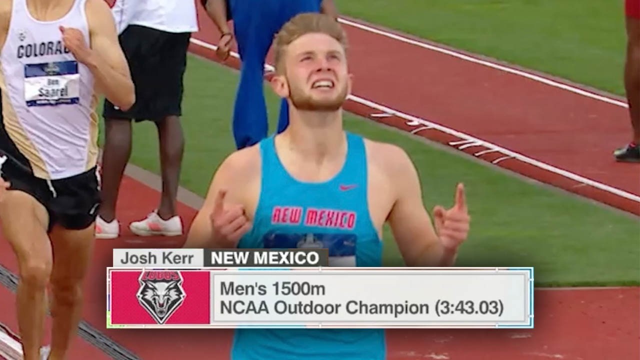 Josh Kerr wins 1500m title at 2017 NCAA outdoor track and field championships