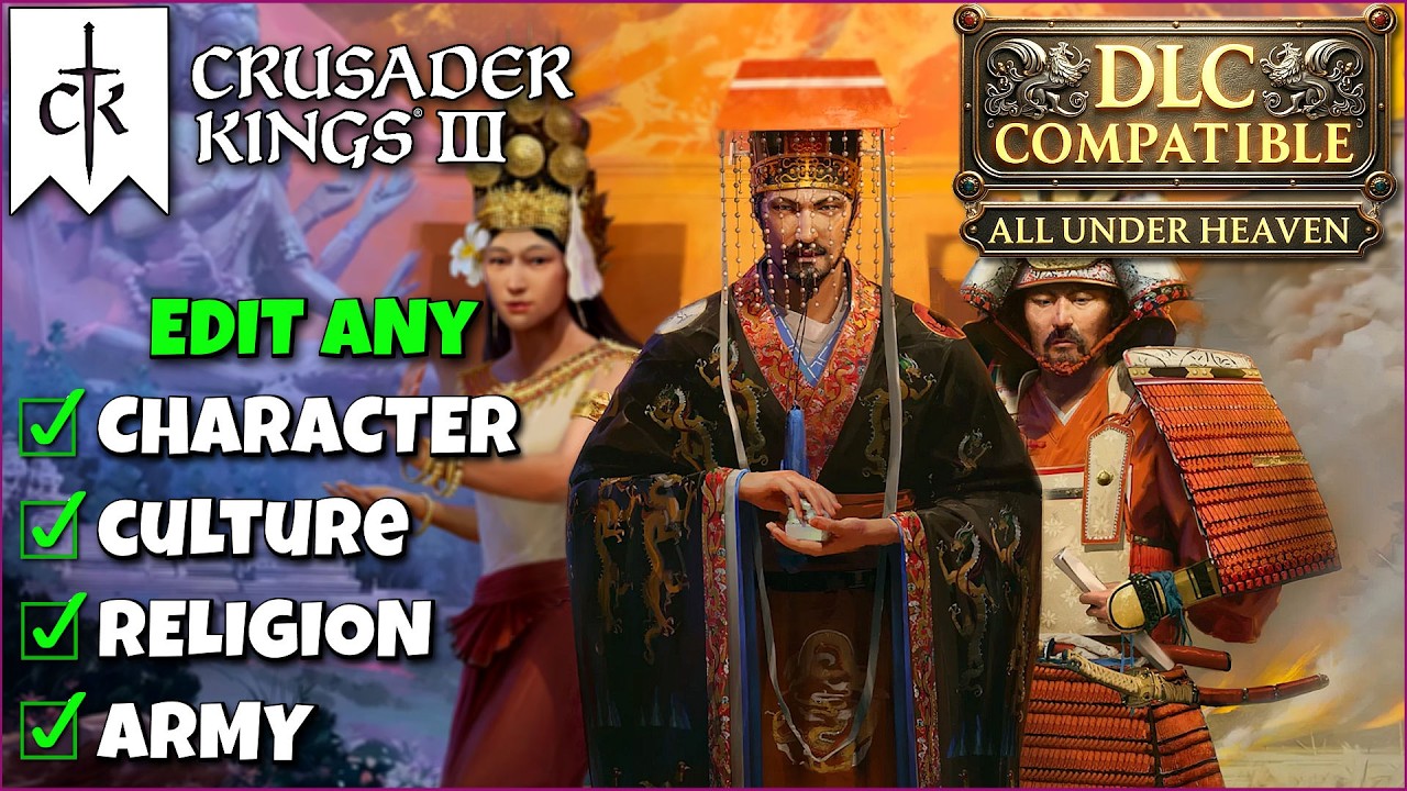 Режим отладки Crusader Kings 3 (2026) &ndash; внутриигровой редактор и консольные команды