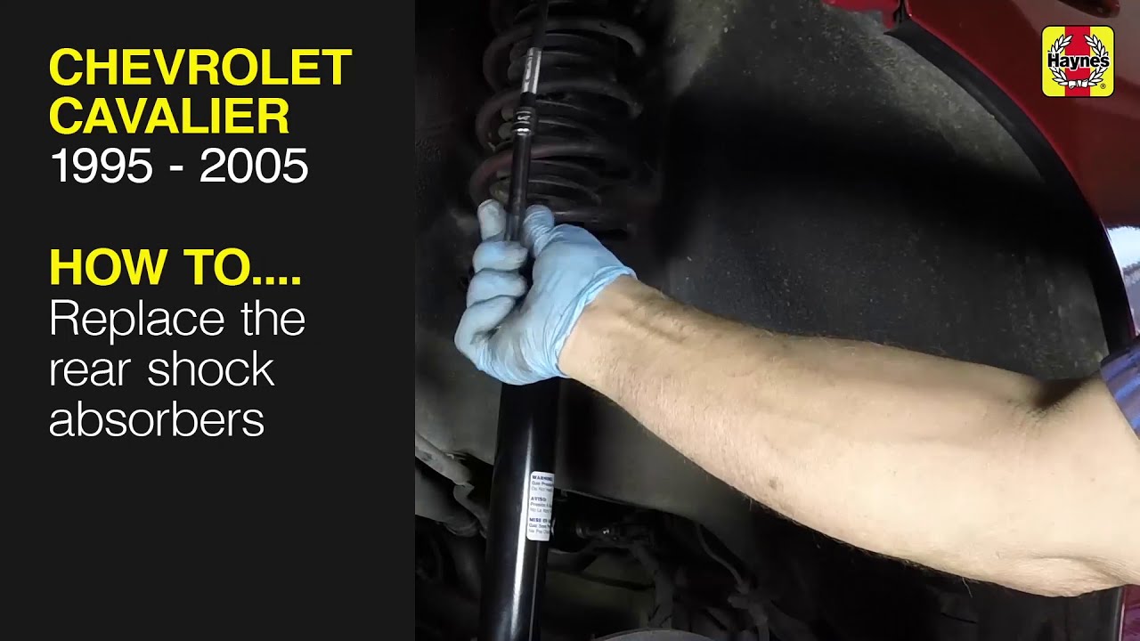 How to Replace the rear shock absorbers on the Chevrolet Cavalier 1995 to 2005