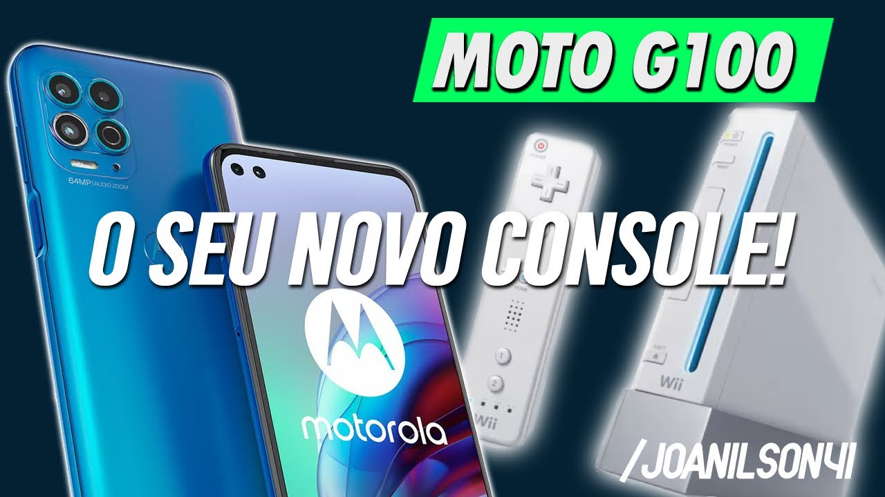 Moto G100 - funcionando como console! Emulação de Wii, Game Cube, 3DS e PSP