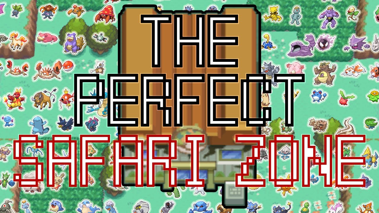How To Create The PERFECT SAFARI ZONE in Pokémon Heartgold/Soulsilver