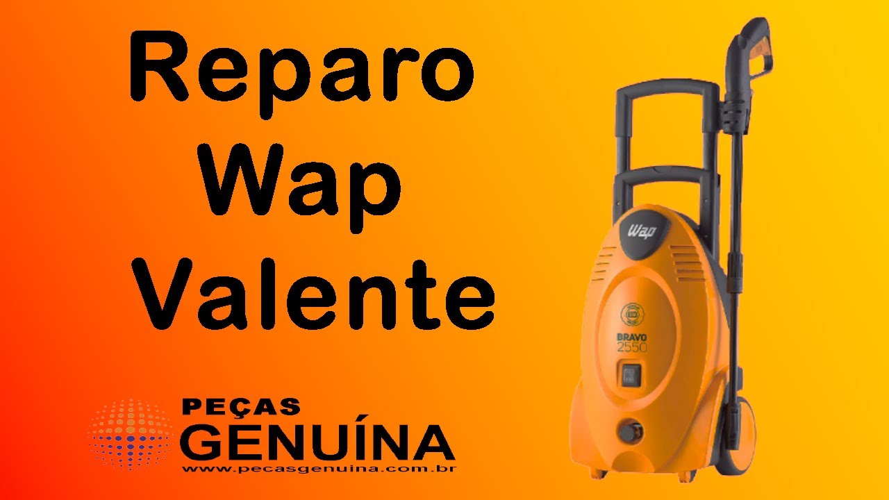 Conserto Wap Valente 2550 - Pecas Genuina - #wap #conserto #lavadora