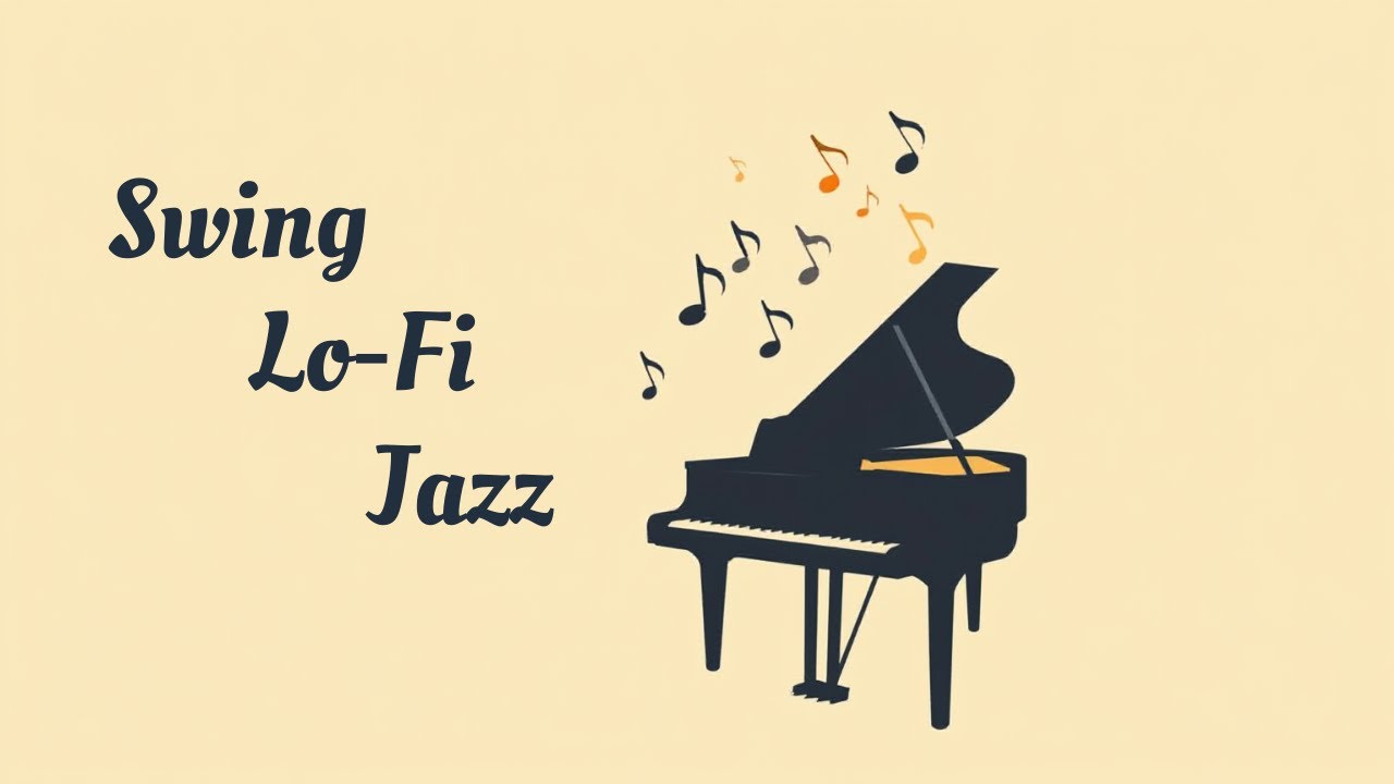 【作業用BGM】気分が上がるSwing Lo-Fi Jazz。軽やかに捗る1時間 / Upbeat Swing Jazz Mix