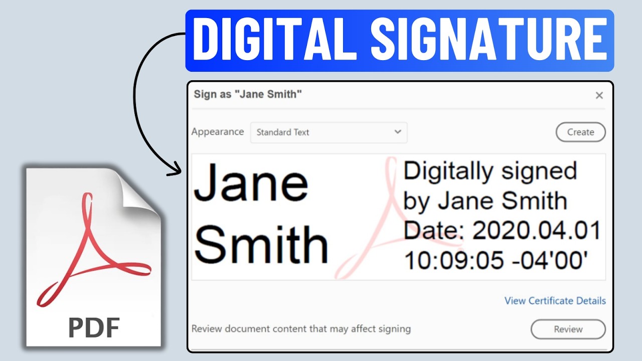 How to Sign PDF with Digital Signature Certificate (in Adobe Acrobat)