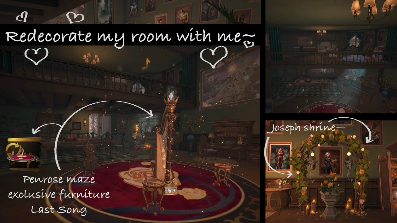 Identity V | Redecorate my Room with Me 💖 | Dust Laden Office