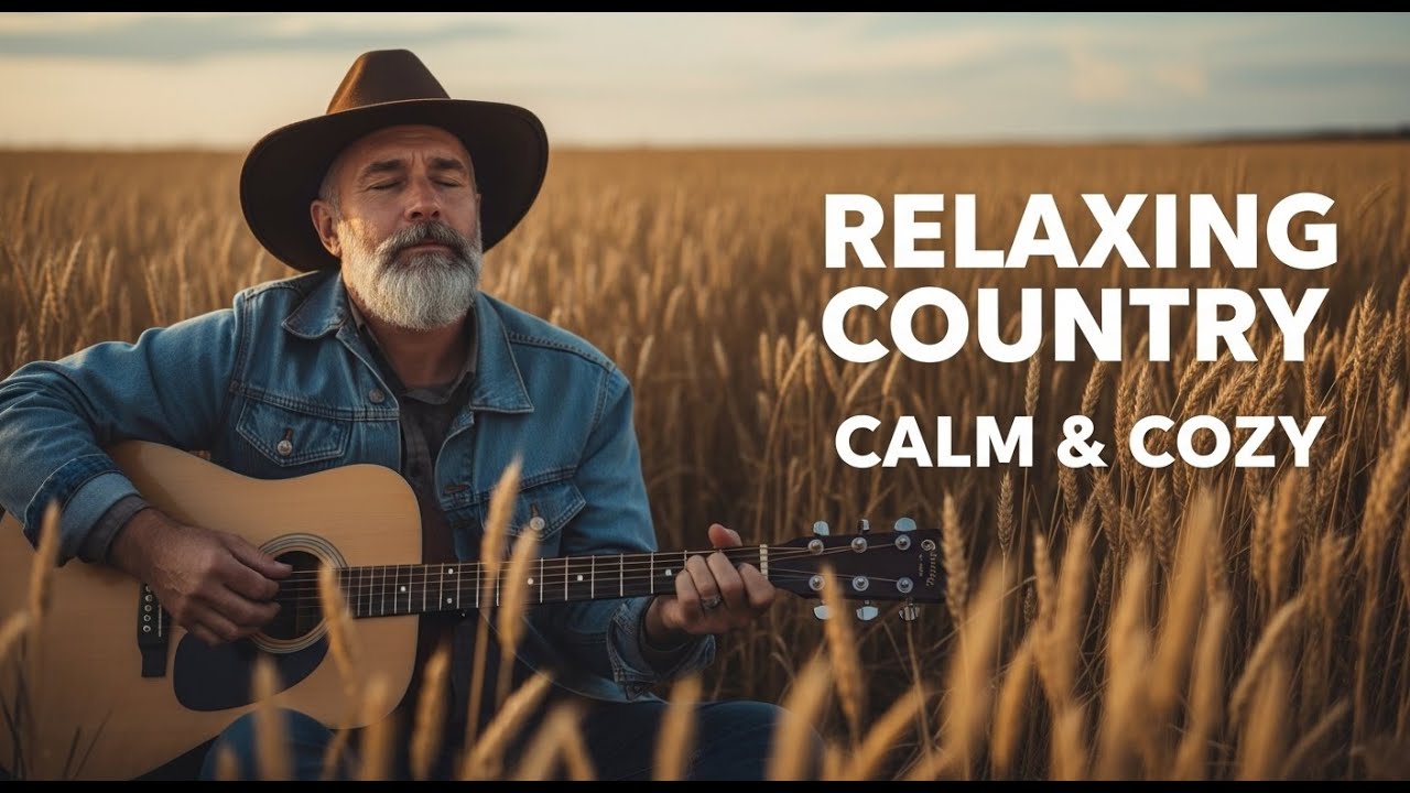Peaceful Country Music 🌄 Calm & Cozy Guitar for Quiet Moments