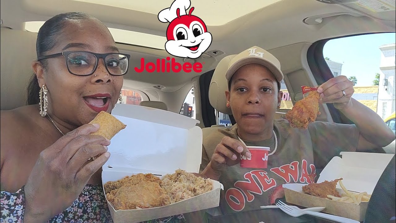 FIRST TIME TRYING JOLLIBEE FRIED CHICKEN IN 2022 MUKBANG
