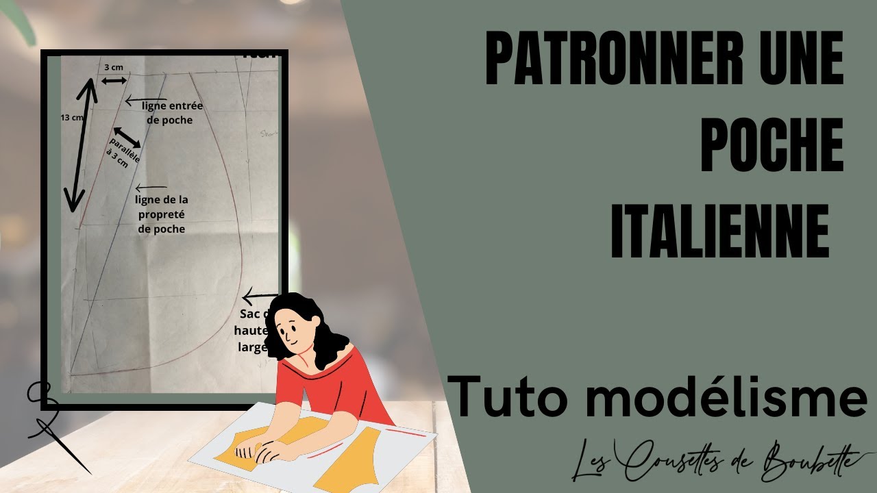 Patronner une poche italienne