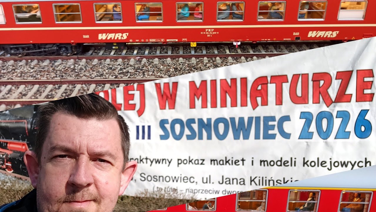 Najpiękniejsze sceny z miniaturowej kolei SOSNOWIEC 2026🚂📽️