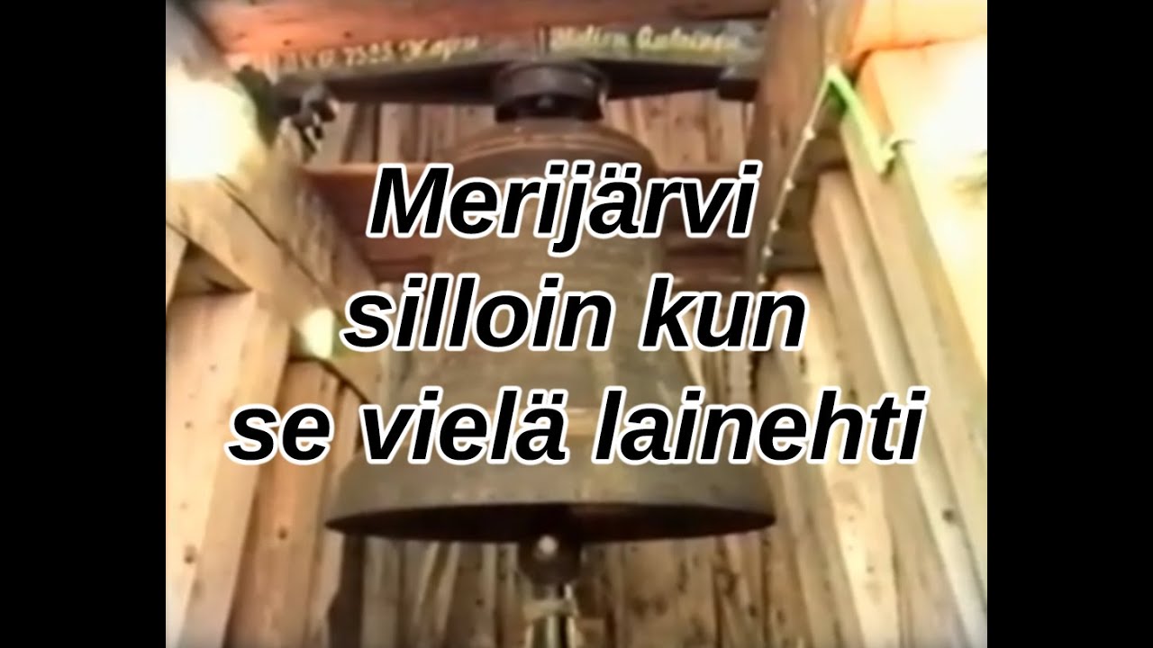 Merijärvi silloin kun se vielä lainehti