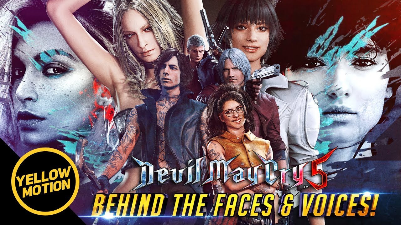 DEVIL MAY CRY 5: Встречайте моделей и артистов озвучки, которые озвучивали персонажей [Леди Триш ...
