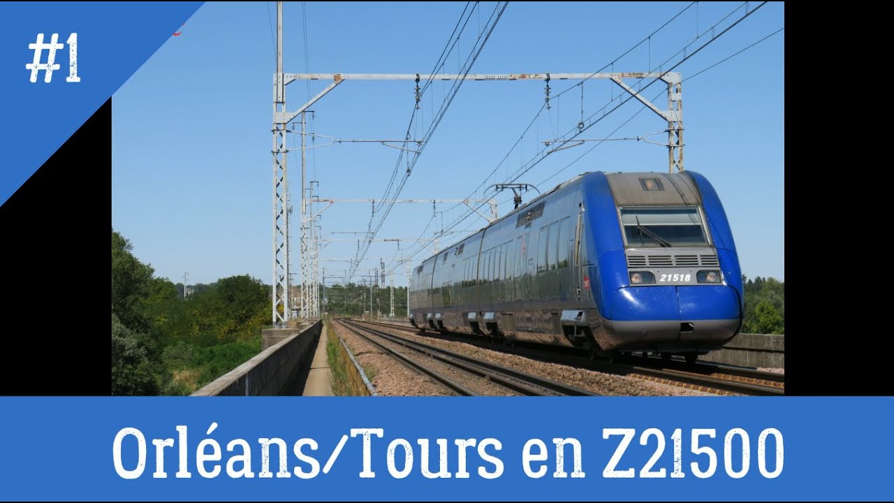 Trajet en Train #1: D'Orléans à Tours en Z21500