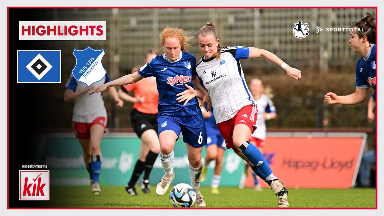 HSV-Frauen schießen sich vorerst zurück an die Spitze! | Hamburger SV - TSG Hoffenheim U20 | 2. FBL
