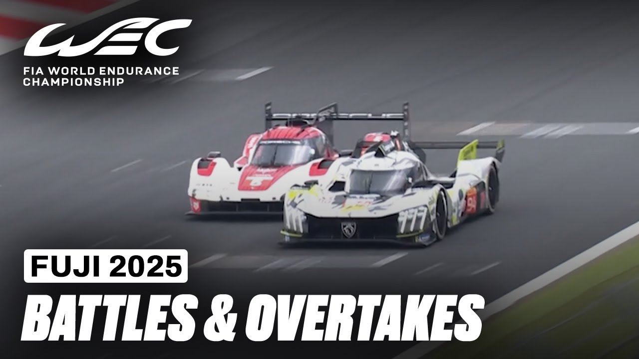 The Best Battles & Overtakes | 6 Hours of Fuji 2025 | FIA WEC