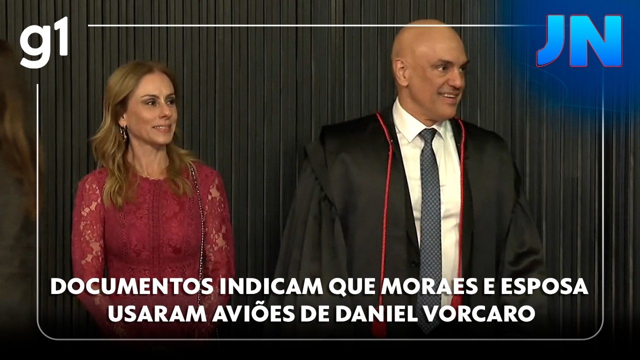 JN: Documentos indicam que Alexandre de Moraes e a mulher usaram avi&otilde;es de empresa de Vorcaro