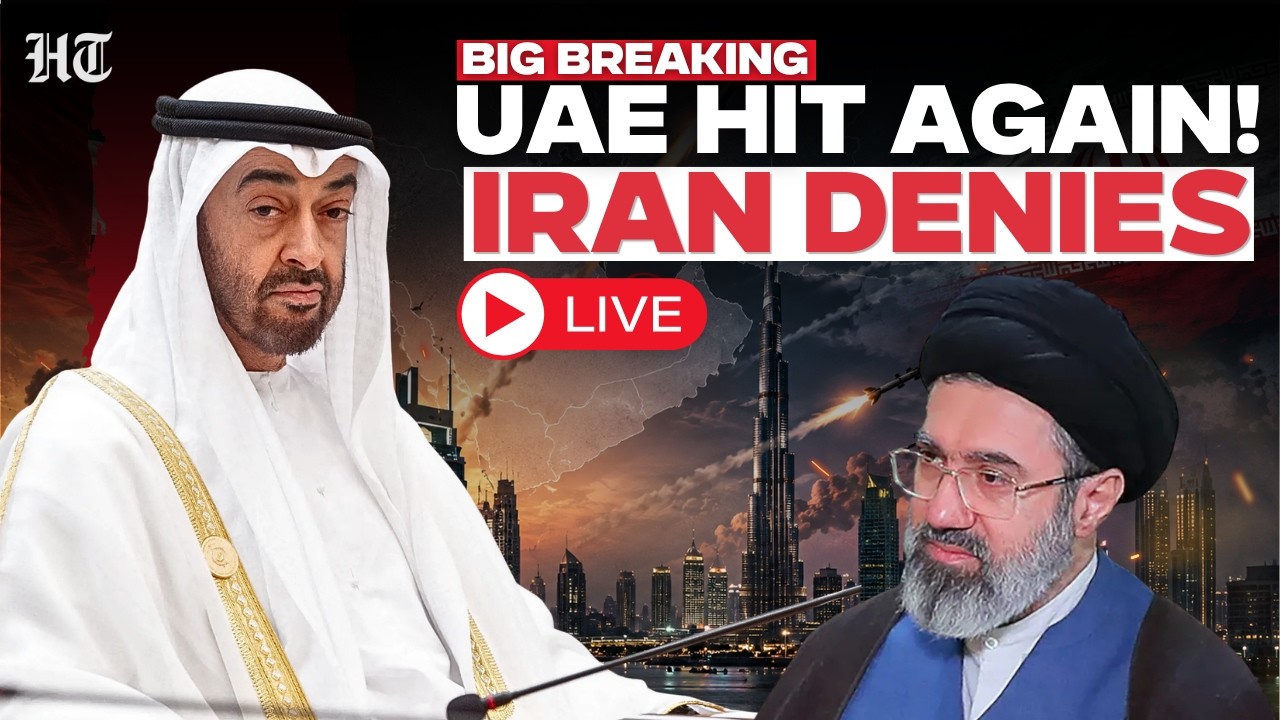 Iran VS UAE LIVE: Iran Denies UAE Missile Attack,  Abu Dhabi Halts Trade? | Blames US-Israel | Trump