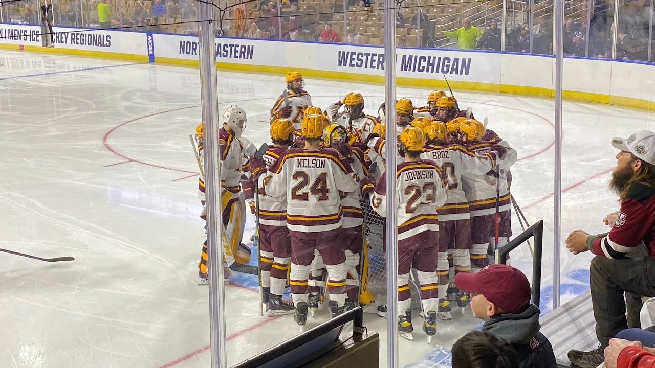 Minnesota Gophers Hockey Warmup Video