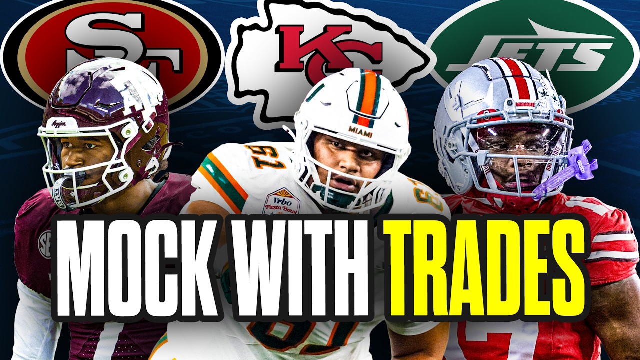2026 NFL Mock Draft With Trades: Giants & Jets Reach for Major Needs